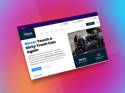 Vibrant Cans website